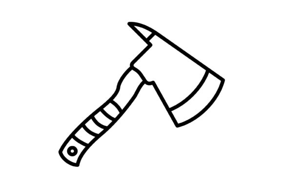 Axe Outline Icon: A Comprehensive Vector Solution for Modern Design Projects