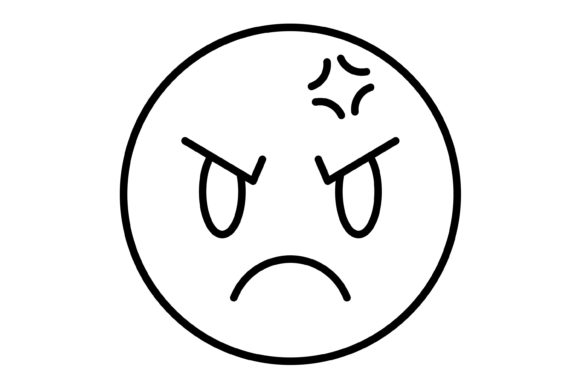 Mastering the Angry Emoji Outline Icon for Digital Projects