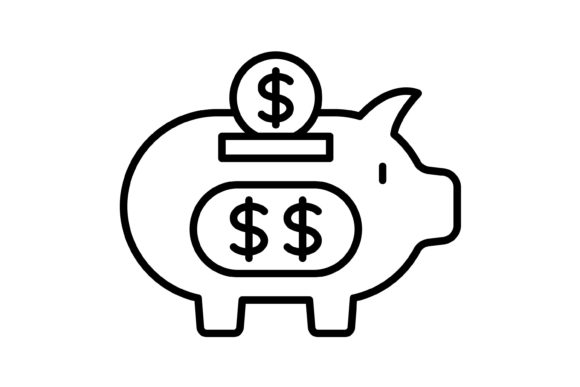 Save Money Outline Icon: A Designer's Guide to Versatile Assets