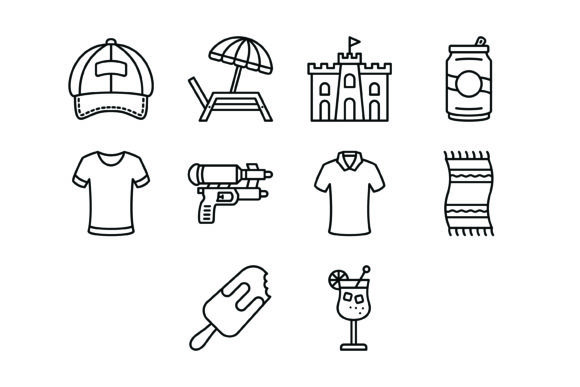 Summer Outline Icons Bundle: The Strategic Design Asset for Modern Digital Experiences