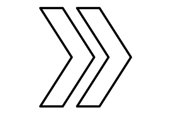 The Right Chevron Outline Icon: A Guide to Its Versatile Power