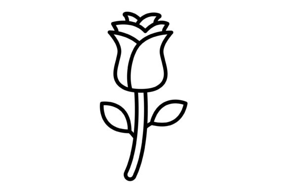 The Visual Language of Roses: Integrating Outline Icons into Modern Design