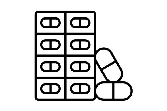 Unpacking the Capsules Outline Icon: A Multi-Format Asset for Modern Design