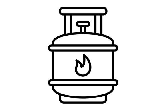 Utilizing the Gas Cylinder Outline Icon for Cross-Platform Visual Communication